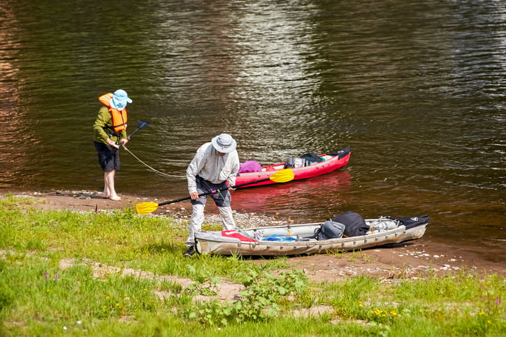 kayak fishing