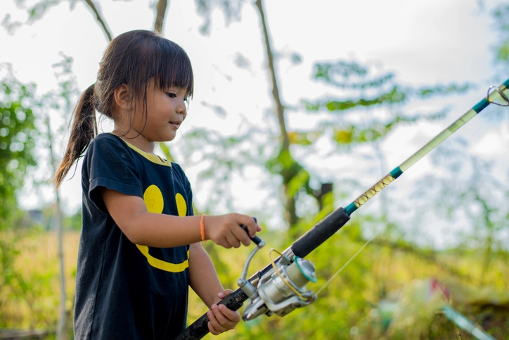 Mini Angler's Joy: Perfect Fishing Rods for Kids